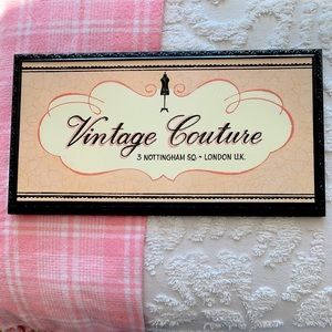 Vintage Couture Wall Decor
